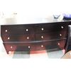 Image 4 : NEW BLACK 6 DRAWER DRESSER, 67"x19"