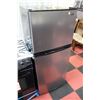 Image 3 : BLACK AND BRUSHED NICKEL DANBY APT SIZE FRIDGE W 7