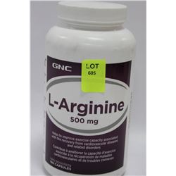BOTTLE OF 180 GNC L-ARGININE