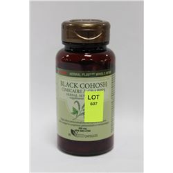 BOTTLE OF 60 BLACK COHOSH HERBAL SUPPLEMENT