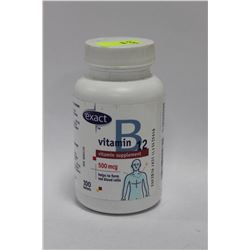 BOTTLE OF 100 VITAMIN B TABLETS