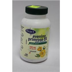 BOTTLE OF 180 EVENING PRIMROSE OIL SOFT GELS