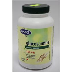 BOTTLE OF GLUCOSAMINE CAPLETS