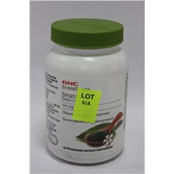 BOTTLE OF 100 GNC SPIRULINA CAPSULES