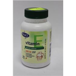 BOTTLE OF 100 VITAMIN E SOFT GELS