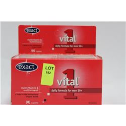 BOTTLE OF 90 MULTI VITAMIN AND MINERAL CAPLETS