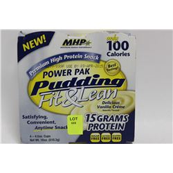 PACK OF 4 FIT AND LEAN VANILLA CREAM PROTEIN