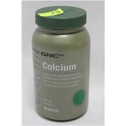 BOTTLE OF 90 GNC CALCIUM CAPLETS