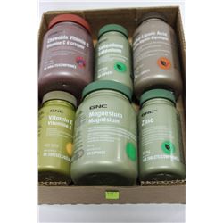 FLAT OF HEALTH VITAMINS/CAPLETS AND SUPPLEMENTS