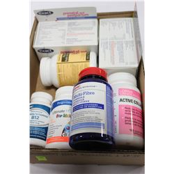 FLAT OF HEALTH VITAMINS/CAPLETS AND SUPPLEMENTS
