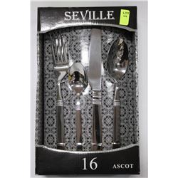 NEW SEVILLE 16 PC CUTLERY SET