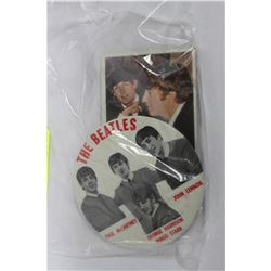 BEATLES CARDS & BADGE COLLECTION