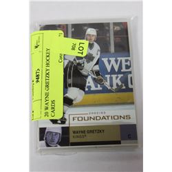 20 WAYNE GRETZKY HOCKEY CARDS