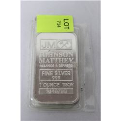 1oz. SILVER BAR