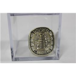 1960 MONTREAL CANADIENS STANLEY CUP RING (REPLICA)