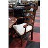Image 3 : VILAS MAPLE TABLE W 2 LEAFS 6 CHAIRS BUFFET AND
