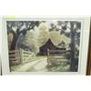 Image 1 : FARM HOUSE FRAMED PICTURE