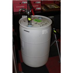 LARGE BARREL WITH HAND PUMP