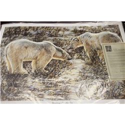 WAITING FOR THE ICE PICTURE W/ COA 3436/4250