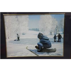 CHILDREN PLAYING HOCKEY PICTURE ON CHOICE
