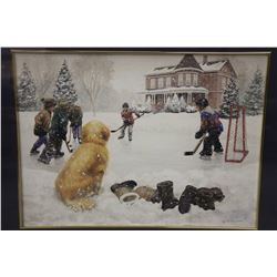 CHILDREN PLAYING HOCKEY PICTURE ON CHOICE