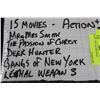 Image 1 : BUNDLE OF 15 ACTION DVD'S