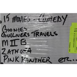 BUNDLE OF 15 COMEDY DVD'S