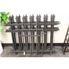Image 1 : WROUGHT IRON STYLE ALUMINIUM FENCING