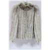 Image 1 : BLUE-FOX FUR JACKET SIZE M IN EXCELLENT CONDITION