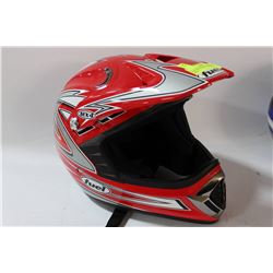 FUEL MX4 MOTORCYCLE HELMET SIZE L