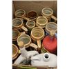 Image 1 : BOX OF BEER MUGS & DECANTERS
