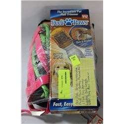 ELECTRIC NAIL TRIMMER FOR DOGS W LEASHES ETC