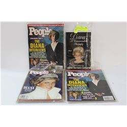 PRINCESS DIANA MAGAZINES & BOOK COLLECTION