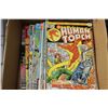 Image 1 : BOX W/ 20 VINTAGE COMICS - XMAN, HUMAN TORCH,