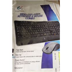 LOGITECH WIRELESS KEYBOARD AND MOUSE COMBO X2