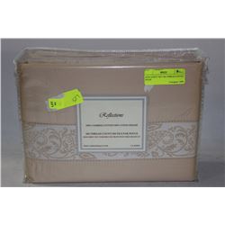 KING SIZE 360 THREAD COUNT SHEET SET ON CHOICE: