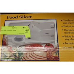 OSTER FOOD SLICER