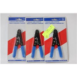 THREE(3) GROOVE WIRE STRIPPER