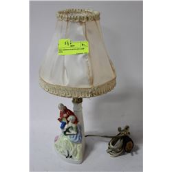 WKC GERMAN PORCELAIN LAMP #5996