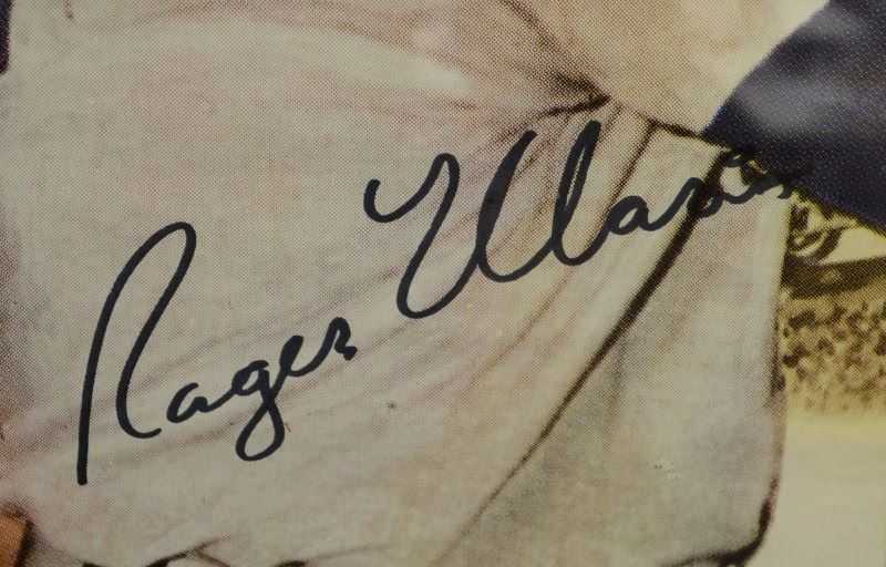 Mickey Mantle Roger Maris AUTOGRAPHED SAFE AT HOME Movie POSTER 27x40