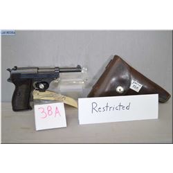 Walther ( byf dated 44 ) Mod P 38 .9 MM Luger cal 8 shot semi auto Pistol w/ 121 mm bbl [ blued fini