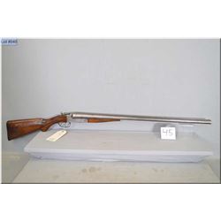 stevens Mod 335 .12 Ga Side by Side Hammerless Shotgun w/ 30" bbls [ traces of blue faded to grey, v