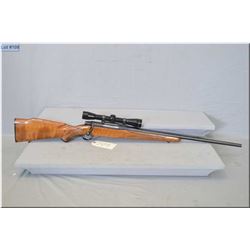 Winchester Mod 70 . 225 Win Cal bolt action Rifle w/ 24" bbl [ blued finish, barrel appears to be re