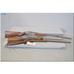 Lot of Three Firearms : Winchester Mod 1904 .22 Long cal single shot bolt action Boy's Rifle w/21" b