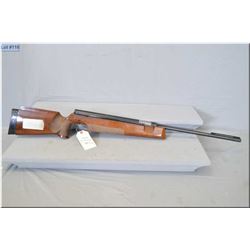 Anschutz Mod Match 250 .177 cal single shot pellet Rifle w/18" bbl [ blued finish, swollen right han