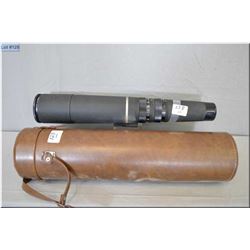 Bausch & Lomb Zoom 60 MM Spotting  Telescope w/ caps w/orig case [ case lid damaged ]