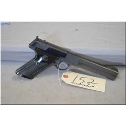 Colt Mod Woodsman Match Target .22 LR cal 10 shot semi automatic Pistol w/152 mm bbl [ blued finish 