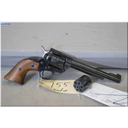 Ruger Mod Single Six .22 LR cal & .22 Mag cal 6 shot Revolver w/ 165 mm bbl [ blued finish, adjustab