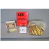 Image 1 : Box Lot : 43 .577 /450 cal Brass ( some appear new ) - Lee .577/450 cal Martini loading dies - .478 