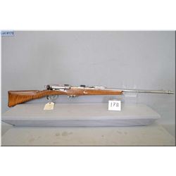 Schmidt Rubin Model 1889 .7.5 x 55 Swedish Mauser cal mag fed straight pull bolt action Rifle w/ 24"